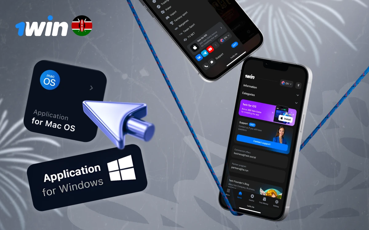 1win App Download Kenya - 5.25 MB APK, iPhone 2026